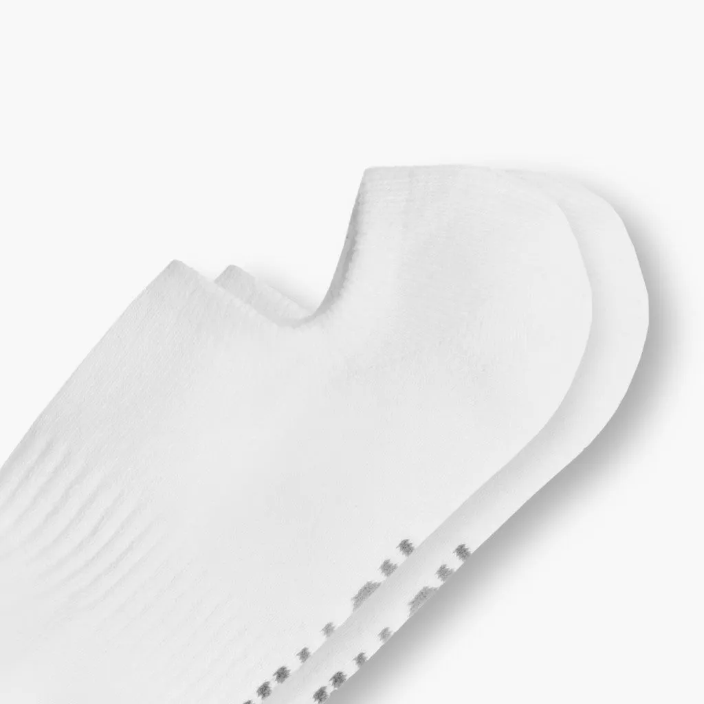Men's Eco-Friendly No Show Socks | White